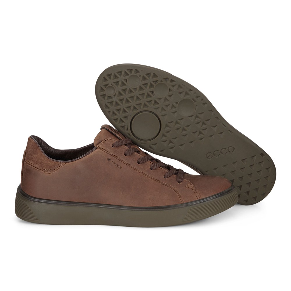 Tenis Hombre - ECCO Street Trays - Marrom - VRD850429